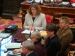 Sen. Diane Snelling, center, and members of the Joint Government Accountability Committee