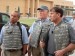 Douglas, center, on tour in Baghdad. Courtesy photo.
