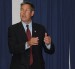 Brian Dubie at a Bennington debate, Sept. 23, 2010