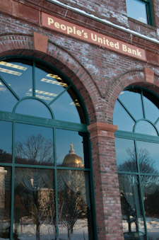 20110208--banks Photo of People's United Bank in Montpelier.