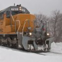 The New England Central Rail Road passing through Montpelier Junction. VTD/Josh Larkin