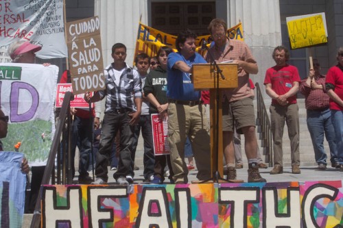 Health Care Rally, May 1, 2011. VTD/Terry Allen. Health Care Rally, May 1, 2011. VTD/Terry Allen.