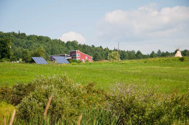 Solar panels in East Montpelier. VTD/Josh Larkin