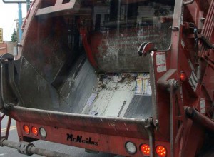 Garbage Truck Casella, which is headquartered in Rutland, provides solid waste management services, including collection, transfer, disposal, and recycling services in the northeastern United States. Photo by Damon Taylor.