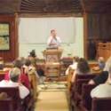 Gov. Peter Shumlin speaking in Rutland on Sunday. VTD/Eli Sherman
