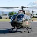 An aid helicopter at Edward F. Knapp State Airport in Berlin. VTD/Josh Larkin