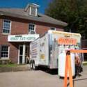 The entrance to Vermont State Hospital one month after Tropical Storm Irene. VTD/Josh Larkin