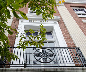 Burlington City Hall Slider Burlington City Hall. VTD/Josh Larkin