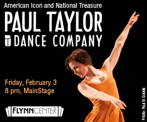 Flynn Center For the Arts sponsorship.