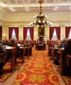 The House Chamber of the Vermont Statehouse. Photo by Ceilidh Galloway-Kane