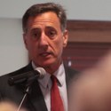 Governor Peter Shumlin spoke about H. 413 to residents of The Lodge and The Shores at Shelburne Bay. VTD Photo/Taylor Dobbs
