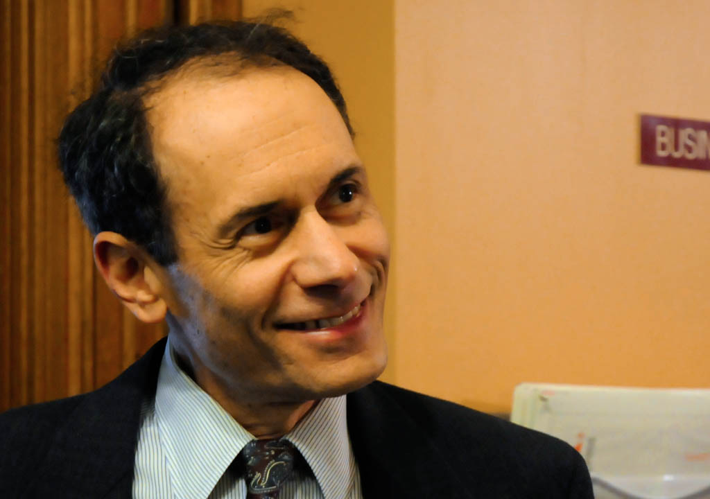 Dean Corren, a Progressive candidate for lieutenant governor. Photo by Hilary Niles/VTDigger 