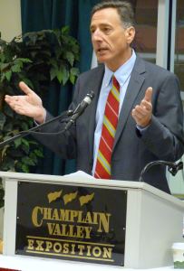 Sen. Peter Shumlin, Oct. 7, 2010, Essex, Vt.