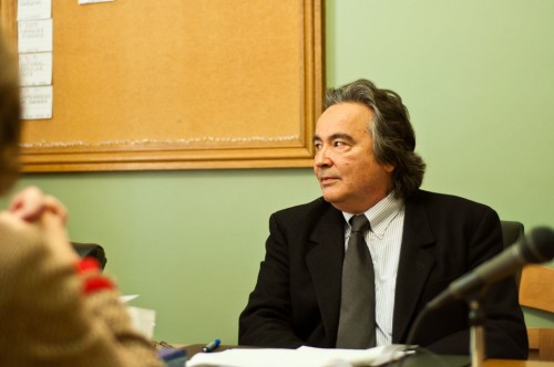 Sen. Anthony Pollina, file photo by Josh Larkin.