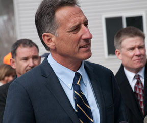 Gov. Peter Shumlin. File photo by Josh Larkin.