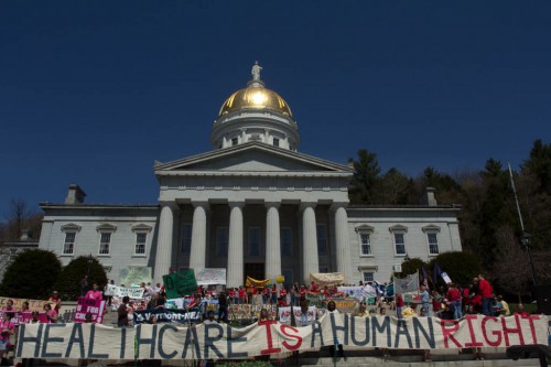 Health Care Rally, May 1, 2011. VTD/Terry Allen.