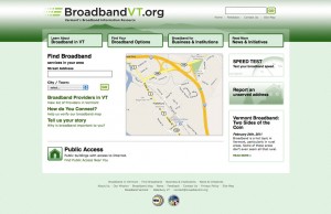 BroadbandVT.org screenshot BroadbandVT.org screenshot