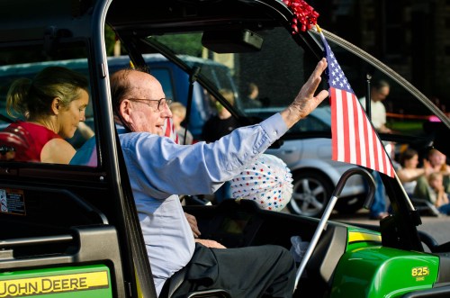 Fourth July 2011 Sen. Bill Doyle. VTD/Josh Larkin