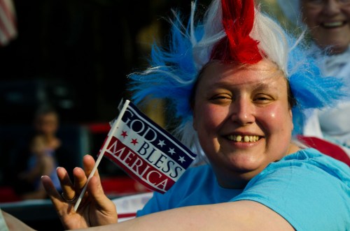 Fourth July 2011 God Bless America. VTD/Josh Larkin