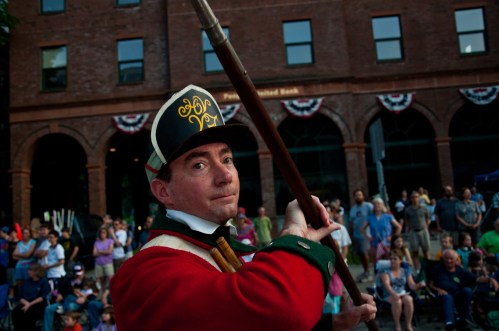 Fourth July 2011 At the ready. VTD/Josh Larkin