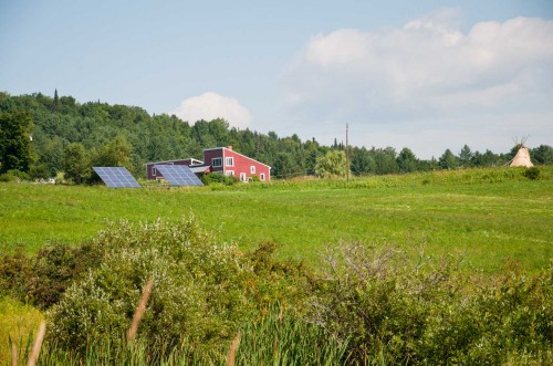 Solar panels in East Montpelier. VTD/Josh Larkin