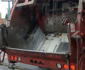 Casella, which is headquartered in Rutland, provides solid waste management services, including collection, transfer, disposal, and recycling services in the northeastern United States. Photo by Damon Taylor.