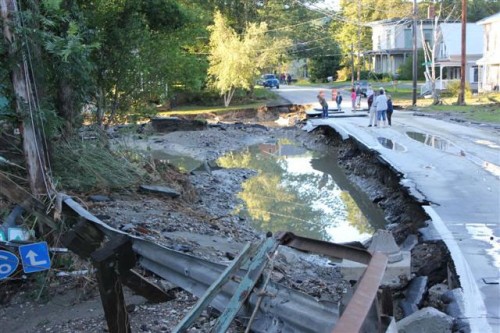 20110910_bethel The town of Bethel, post-Irene. Photo courtesy U.S. Fish and Wildlife Service.