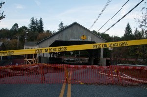 The Quechee covered bridge remains closed. VTD/Josh Larkin