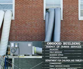 Waterbury State Office Complex Slider Work goes on at the Waterbury State Office Complex. VTD/Josh Larkin