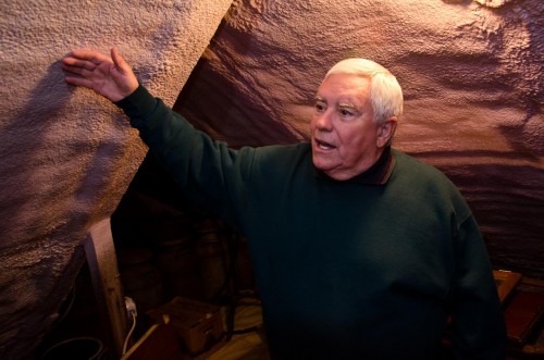 Topper McFaun Rep. Topper McFaun, R/D-Washington, discusses the foam insulation he's had blown into the attic and basement of his 18th century Barre farm house. VTD/Josh Larkin