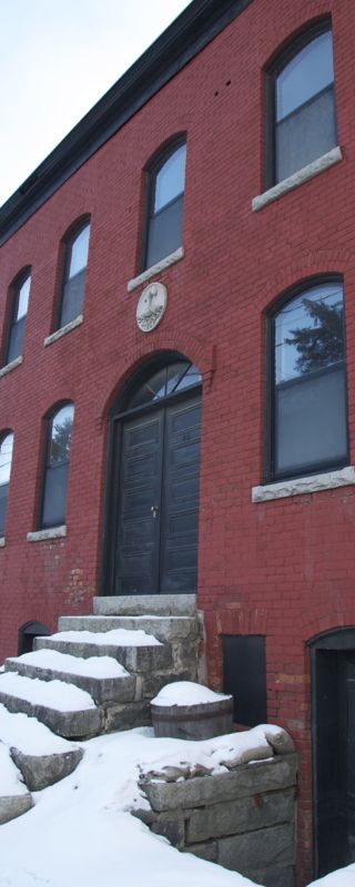 laborhallINSIDE The Socialist Labor Party Hall on Granite Street in Barre was built in 1900 by Italian granite workers for $7,000. It belongs to the Barre Historical Society and is a National Historic Landmark. Photo by Dirk Van Susteren