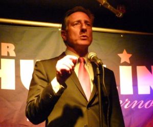 Shumlin at his 2012 campaign launch. Photo by Anne Galloway