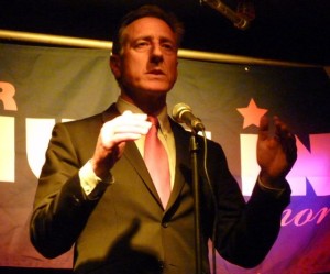 Shumlin at his 2012 campaign launch. Photo by Anne Galloway