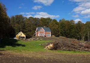 Gov. Peter Shumlin's house. Photo by Alicia Freese.