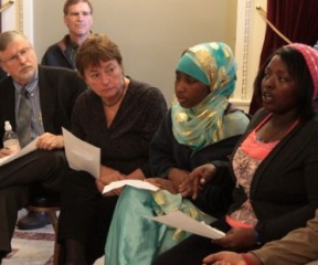Somali students at Burlington High School.