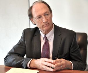 Rob Simpson, CEO of the Brattleboro Retreat. Photo by Randy Holhut/The Commons