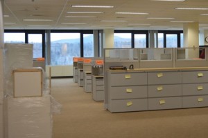 New Agency of Natural Resources offices at National Life in Montpelier. Photo by Alicia Freese