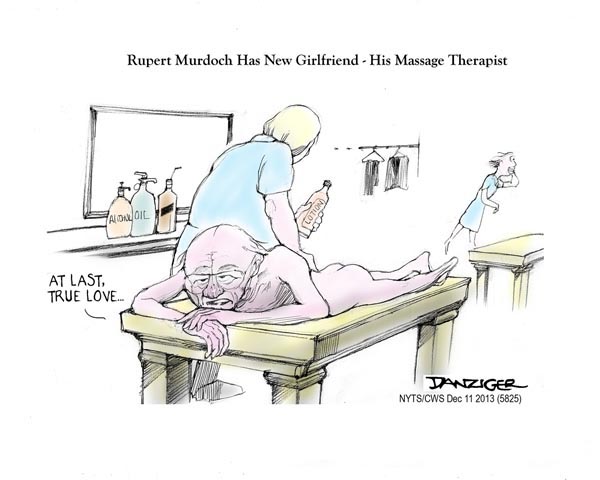 Danziger: Murdoch New Girlfriend