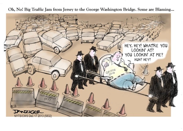 Danziger: Jersey Traffic Jam