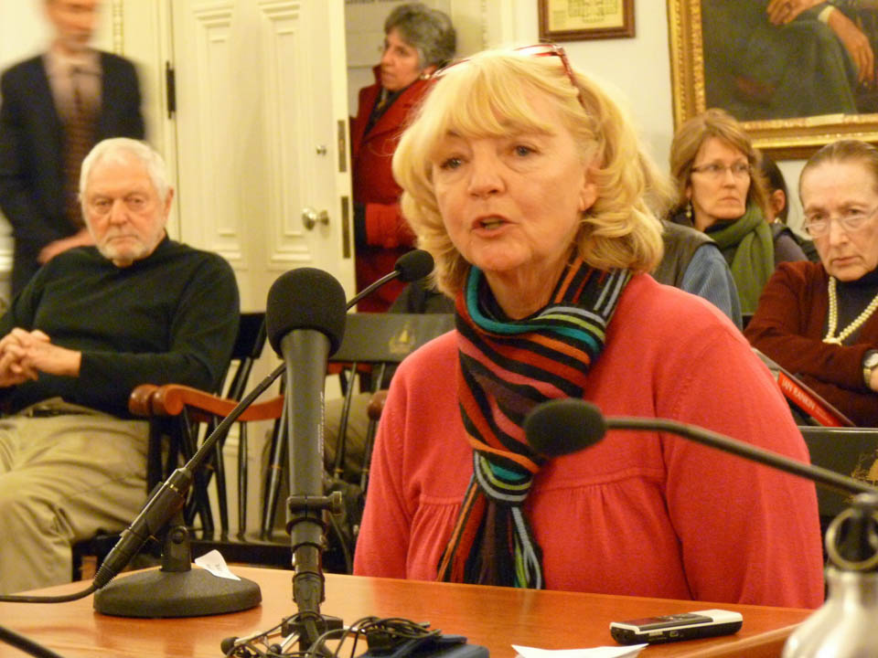 Vicki Mendick, a psychiatric nurse at a local hospital, said she cares about the mentally ill, but recently has become concerned about her safety. Photo by Anne Galloway/VTDigger