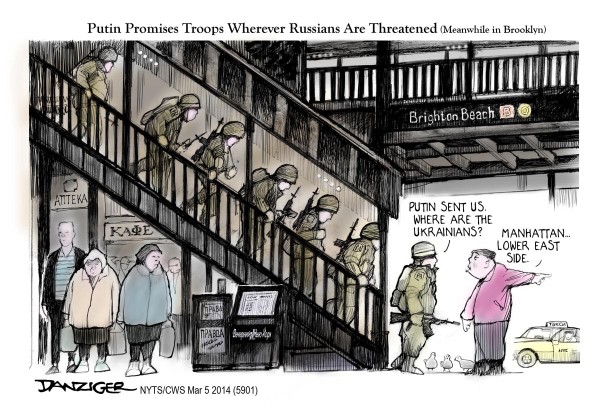 Danziger: Putin In New York