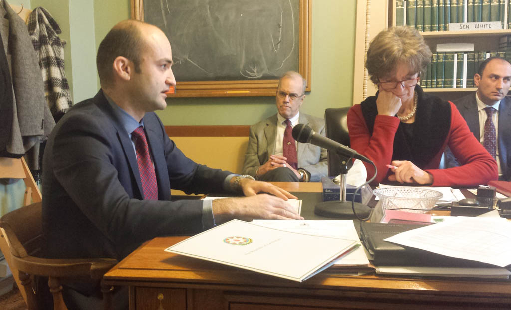 Yusif Babanly, co-founder of the U.S. Azeris Network. Photo by Laura Krantz/VTDigger