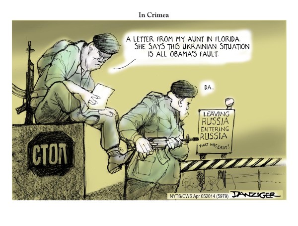 Danziger: Crimea's Fault