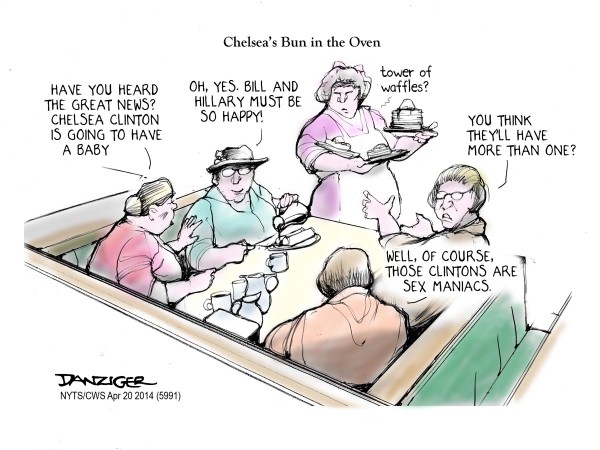 Danziger: Chelsea's Expecting
