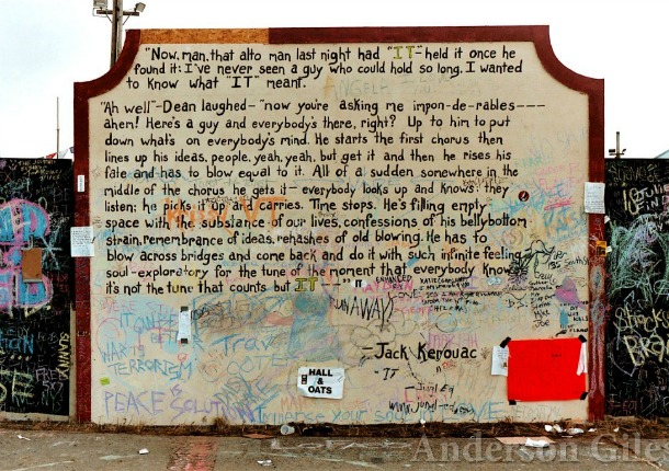 Jack Kerouac Shrine at Phish IT Festival. Photo courtesy of Anderson Giles.