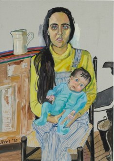 Ginny and Elizabeth, 1975, by Alice Neel (1900-1984), 1975, oil on canvas, © Estate of Alice Neel