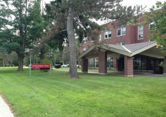 Burlington College on North Avenue in Burlington. Photo by Laura Krantz/VTDigger