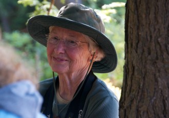 Connie Snyder: She took to the phone to help raise $22,000, the final sum needed to preserve the Zebedee Wetland. Photo by Dirk Van Susteren