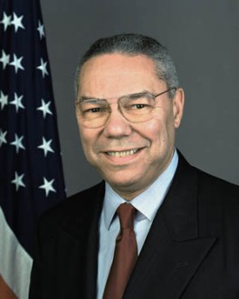 Former U.S. Secretary of State Colin Powell. 