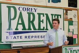 State Rep.-Elect Corey Parent of St. Albans. Photo from his campaign website.